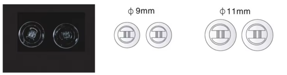 Silicone Nose Pads 'Round'